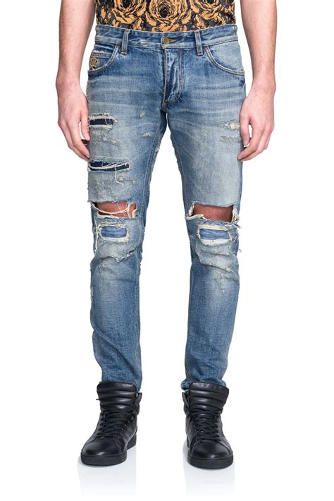 dolce gabbana distressed jeans.